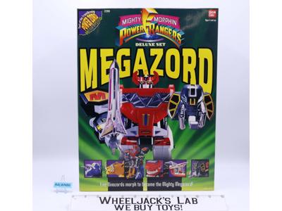 Deluxe Set Megazord 100% Complete Mighty Morphin Power Rangers 1993 Bandai