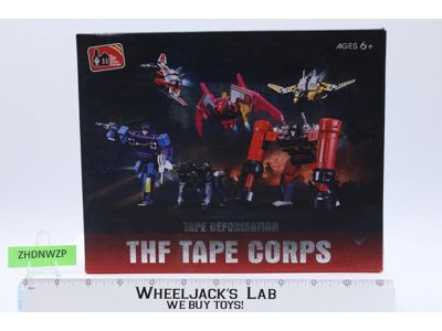 THF Tape Corps Tape Deformation Toy House Factory Action Figure Set