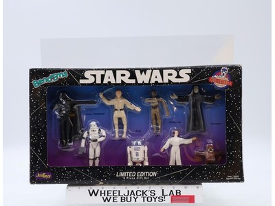 Bend-Ems Action Figure 8 Pc Gift Set Limited Edition Star Wars JusToys NEW MIB