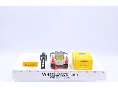 Battlecrane W/ Bob Anders Complete Starcom 1986 Coleco Action Figure Vehicle