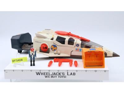 Starmax Bomber W/Bench Troop Carrier Starcom 1986 Coleco Action Figure Vehicle
