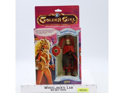 Dragon Queen Golden Girl 1984 Galoob Action Figure NEW MISB SEALED