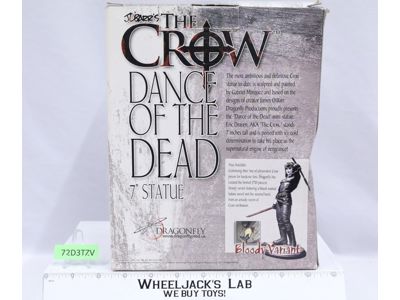 Dance of the Dead The Crow 2003 Jo Barrs Dragonfly 7" Statue