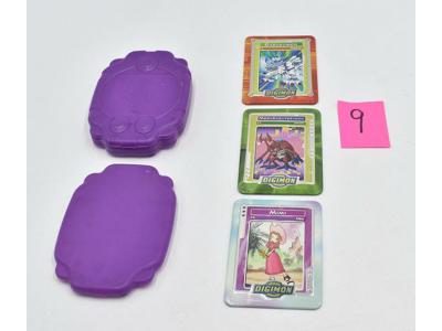 Digimon #9 Taco Bell Cards X3 Mimi Garurumon 2000 Akiyosni Hongo