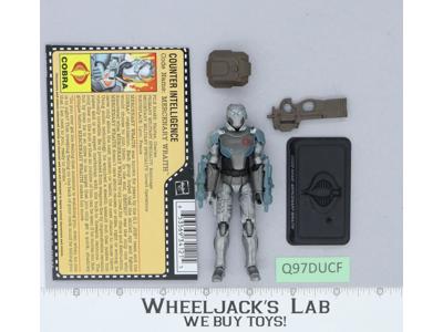 Mercenary Wraith v1A 100% Complete GI Joe 25th Anniversary 2008 Hasbro Figure
