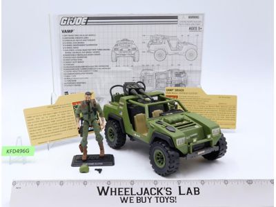 Vamp W/ Double Clutch 100% Complete G.I. Joe 2008 Hasbro Action Figure Vehicle