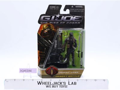 Desert-Viper GI Joe Rise of Cobra 2009 Hasbro Action Figure NEW MOSC SEALED