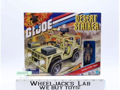 Desert Striker W/ Flint GI Joe 2001 Hasbro NEW MISB SEALED
