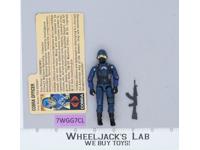 Cobra Officer V1.5 Swivel Arms 100% Complete 1983 G.I. Joe Hasbro Vintage Figure