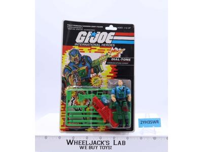 Dial Tone GI Joe International Heroes 1992 Funskool RUSSIA Figure MOSC SEALED