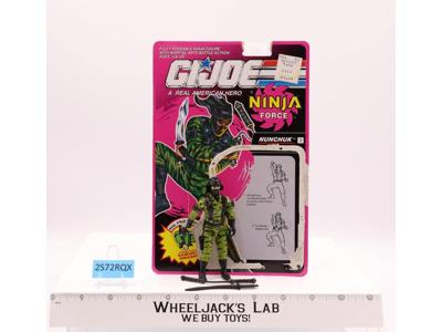 Nunchuk Ninja 100% Complete W/Cardback G.I. Joe 1992 Hasbro Vintage Figure