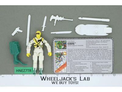 Iceberg V2 100% Complete G.I. Joe 1993 Hasbro Vintage Action Figure