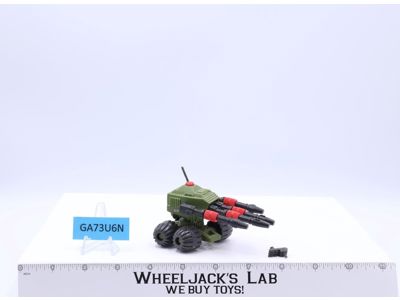 Machine Gun Pac/Rat 100% Complete G.I. Joe 1983 Hasbro Action Figure Vehicle