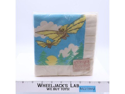 16-Ct Party Napkins Star Wars ROTJ 1983 Drawing Board Vintage NEW SEALED