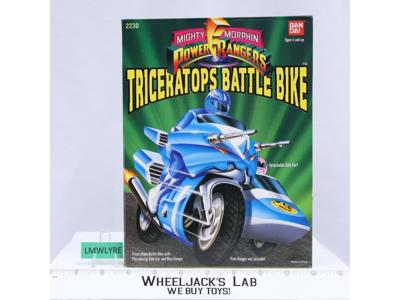 Triceratops Battle Bike MMPR Power Rangers 1993 Bandai Vehicle Vintage MISB