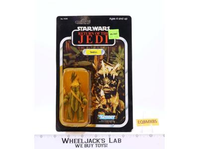 Teebo Ewok 77 Back-A Star Wars ROTJ 1984 Kenner Figure NEW MOSC SEALED