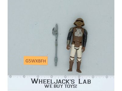 Lando Calrissian Skiff Guard 100% Complete Star Wars 1983 Kenner NO REPRO