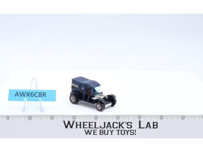 Paddy Wagon Dark Blue 1970 Hot Wheels Mattel Vintage Redline RL