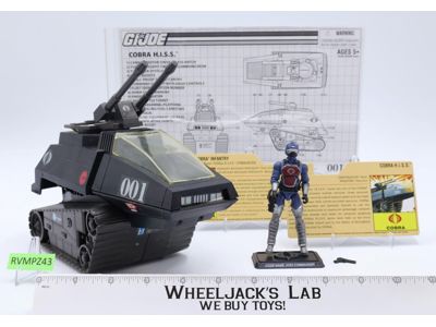 Cobra H.I.S.S. W/ HISS Commander 100% Complete GI Joe 2008 Hasbro Vehicle