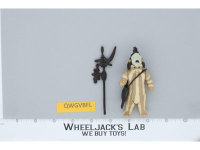 Logray Ewok 100% Complete Star Wars ROTJ 1983 Vintage Kenner NO REPRO