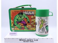 The Incredible Hulk Lunch Box W/ Thermos Marvel Comics 1978 Aladdin Industries