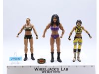 Lot of 3 Female Wrestlers Chyna Bayley Rhonda Rousey WWF Action Figure