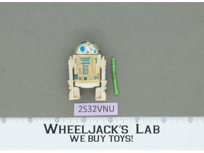 R2-D2 W/POP UP LIGHTSABER 100% Complete Star Wars 1983 Vintage Kenner NO REPRO