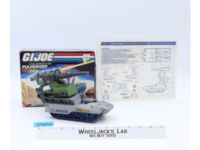 Pulverizer 100% Complete GI Joe Battle Force 2000 1988 Hasbro Action Figure