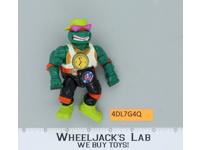 Rappin' Mike Teenage Mutant Ninja Turtles TMNT 1991 Playmates Action Figure