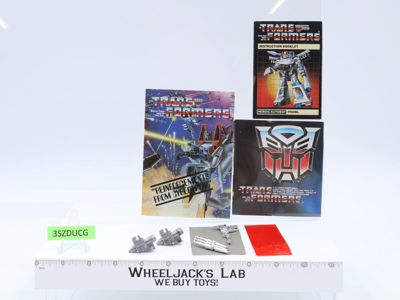 Prowl NICE FIGURE & BOX 100% Complete 1984 Vintage Hasbro G1 Transformers
