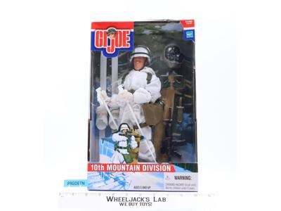 G.I. Joe 10th Mountain Division 12" Action Figure MISB 2001 Hasbro