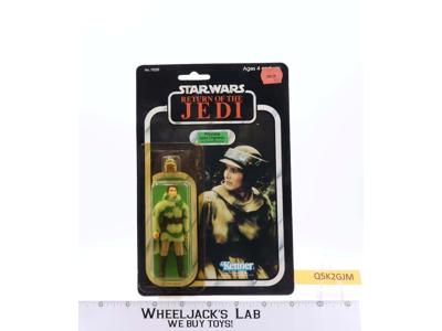 Princess Leia Combat Poncho 77 Back-A Star Wars ROTJ 1983 Kenner Figure NEW MOSC