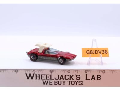 Swingin' Wing Spectraflame Red 1970 Redline Hot Wheels Mattel Vintage RL