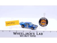 King Kuda Metallic Blue 1969 Redline Hot Wheels Mattel Vintage RL w/ Button