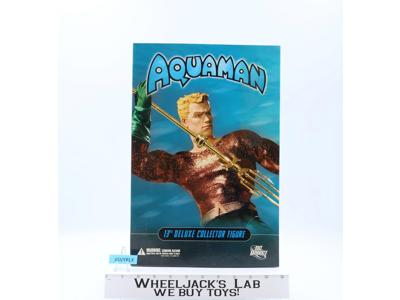 Aquaman 2006 DC Direct 13" Deluxe Collector Action Figure NEW SEALED