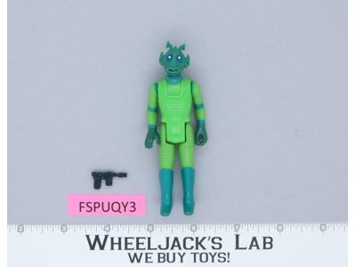 Greedo 100% Complete Star Wars 1978 Vintage Kenner Action Figure NO REPRO