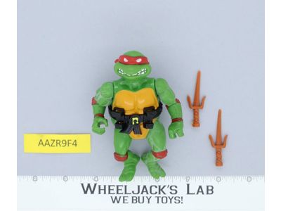 Raphael HARD HEAD Teenage Mutant Ninja Turtles TMNT 1988 Playmates Vintage