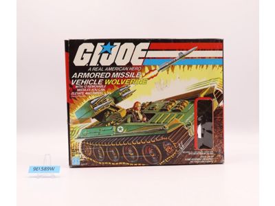 Wolverine W/ Cover Girl 100% Complete GI Joe 1983 Hasbro Action Figure Vehicle