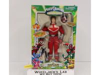 Red Talking Ultra Ranger Complete Power Rangers Time Force 2001 Bandai 12"