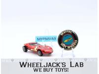 Twinmill Red WITH BUTTON 1968 Redline Hot Wheels Mattel Vintage Redline RL