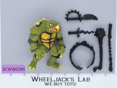 Tokka 100% Complete Teenage Mutant Ninja Turtles TMNT Playmates 1991 Vintage