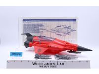 Cobra Stellar Stiletto 100% Complete GI Joe 1988 Hasbro Action Figure Vehicle