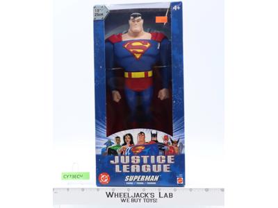 Superman Justice League DC Comics 2003 Mattel 10" Action Figure NEW SEALED