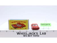 Pontiac Coupe 22 Lesney Matchbox Series 1960's Made In England w/ Original Box