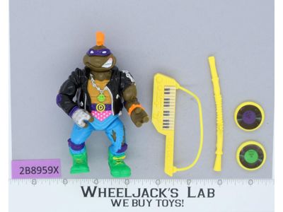 Punker Don 100% Complete Teenage Mutant Ninja Turtles TMNT Playmates 1991