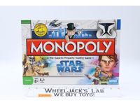 Star Wars The Clone Wars Monopoly Complete 2008 Parker Brothers Board Game