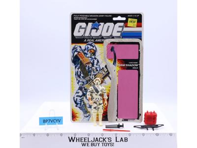 Storm Shadow V2 100% Complete W/Cardback G.I. Joe 1988 Hasbro Vintage Figure