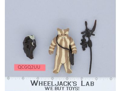 Logray Ewok 100% Complete Star Wars ROTJ 1983 Vintage Kenner NO REPRO