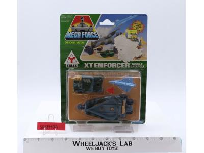 Army XT Enforcer W/Mobile Catapult 1989 TRIAX Mega Force MOSC NEW Action Figure