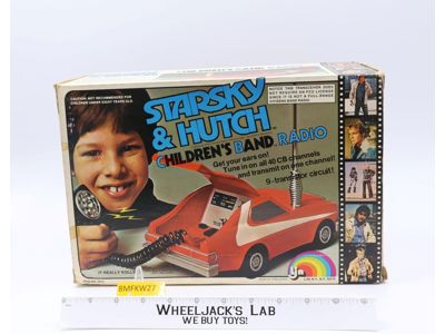 Starsky & Hutch Children's Band Radio 1977 LJN Ford Grand Torino Vintage #6912
